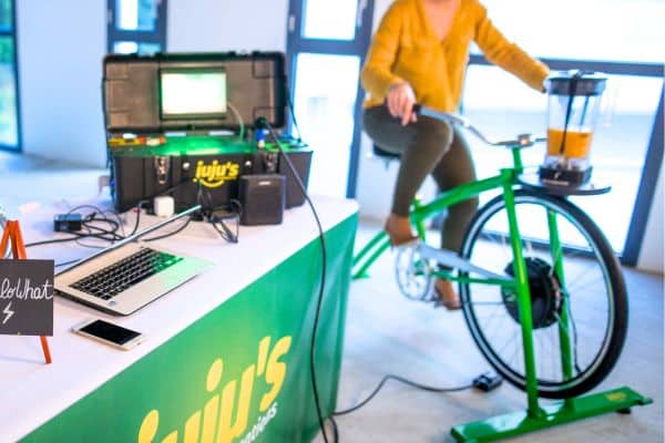 Vélo générateur d'électricité